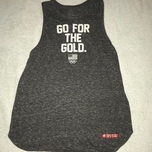 Team Apparel girls Olympics tank top/cover up